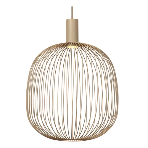 Lucide ESTEREL - Pendelleuchten - Ø 40 cm - 1xGU10 - Taupe | Essential - detail 1